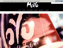 Tablet Screenshot of moyo.it