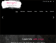 Tablet Screenshot of moyo.co.za